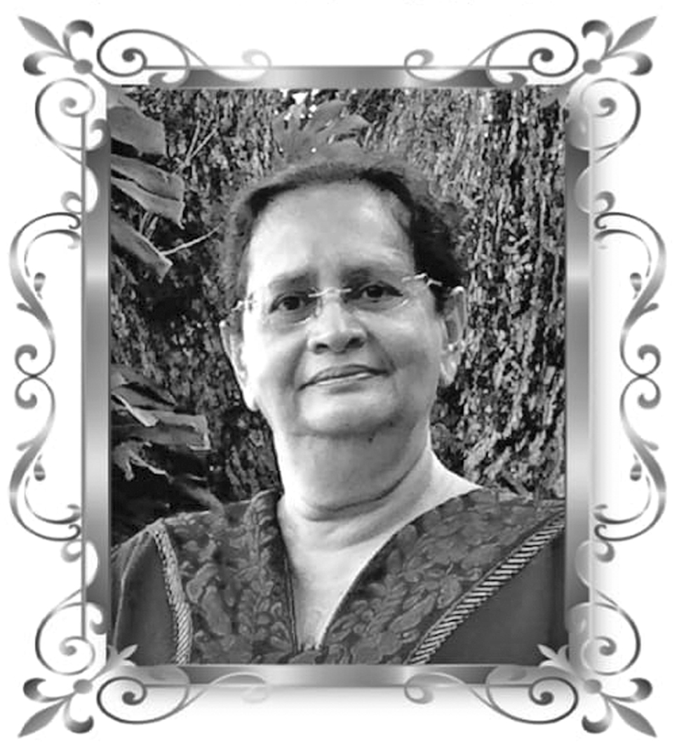 MADAM VIJAYA LAKSHMI d/o MPK MENON