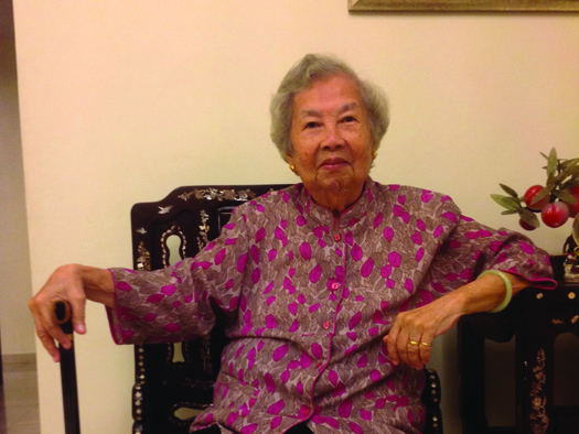 the late Madam Maria Ann Loh Chin Wai