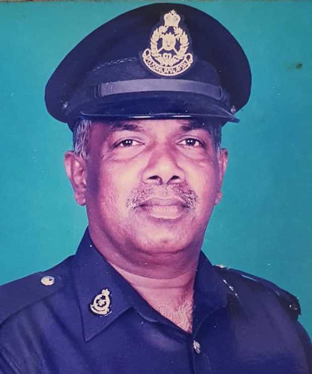 Retired Sergeant Major,  Mr. Samuagam Kandasamy