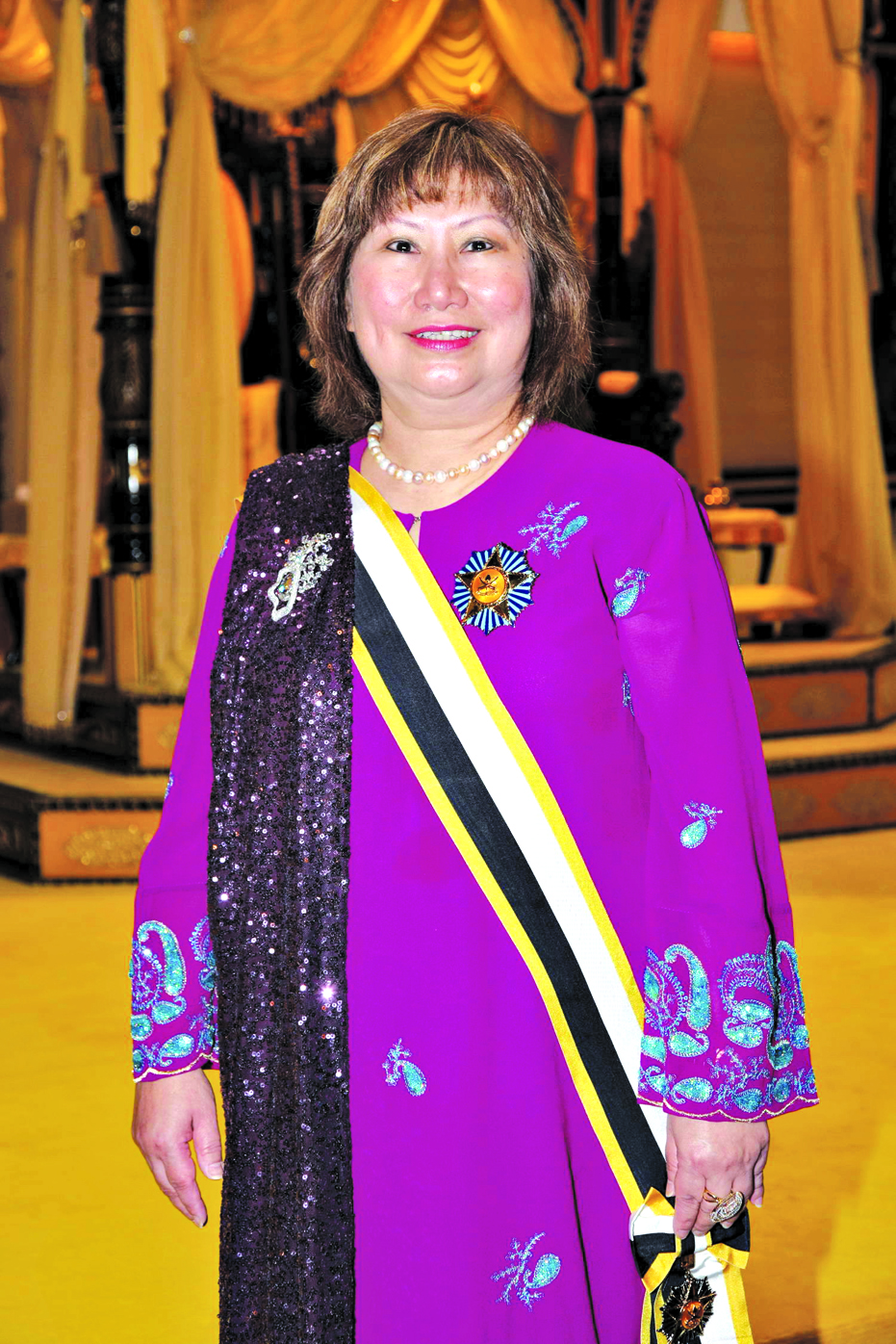 WIFE HONORARY PROFESSOR DATIN SRI DATO' DR. WANG KIM HA  DIMP