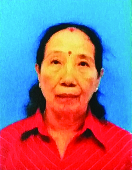 SAKUNTHALA DEVI C.N.S MANIAM w/o late K. Ragunathan (Muar)