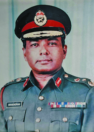 BRIGADIER GENERAL (BG) MAHENDRAN A/L SINNADURAI (Retired)