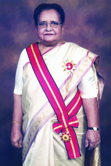 Dato’ Saroja Dev Param DSNS, DNS, JP, AMN, PPN, PPT, PJK, PKL